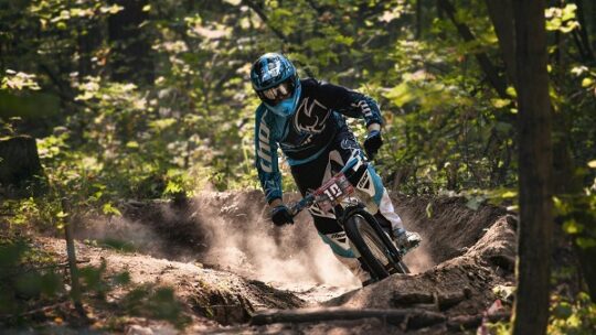 Mountainbiken im Staatswald