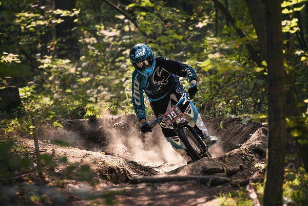 Mountainbiken im Staatswald