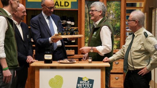 Mini-Harvester für den Kanzler